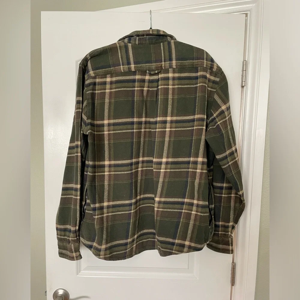 ⭐️HP⭐️Thick Orvis Flannel Shirt/Jacket - Picture 2 of 7